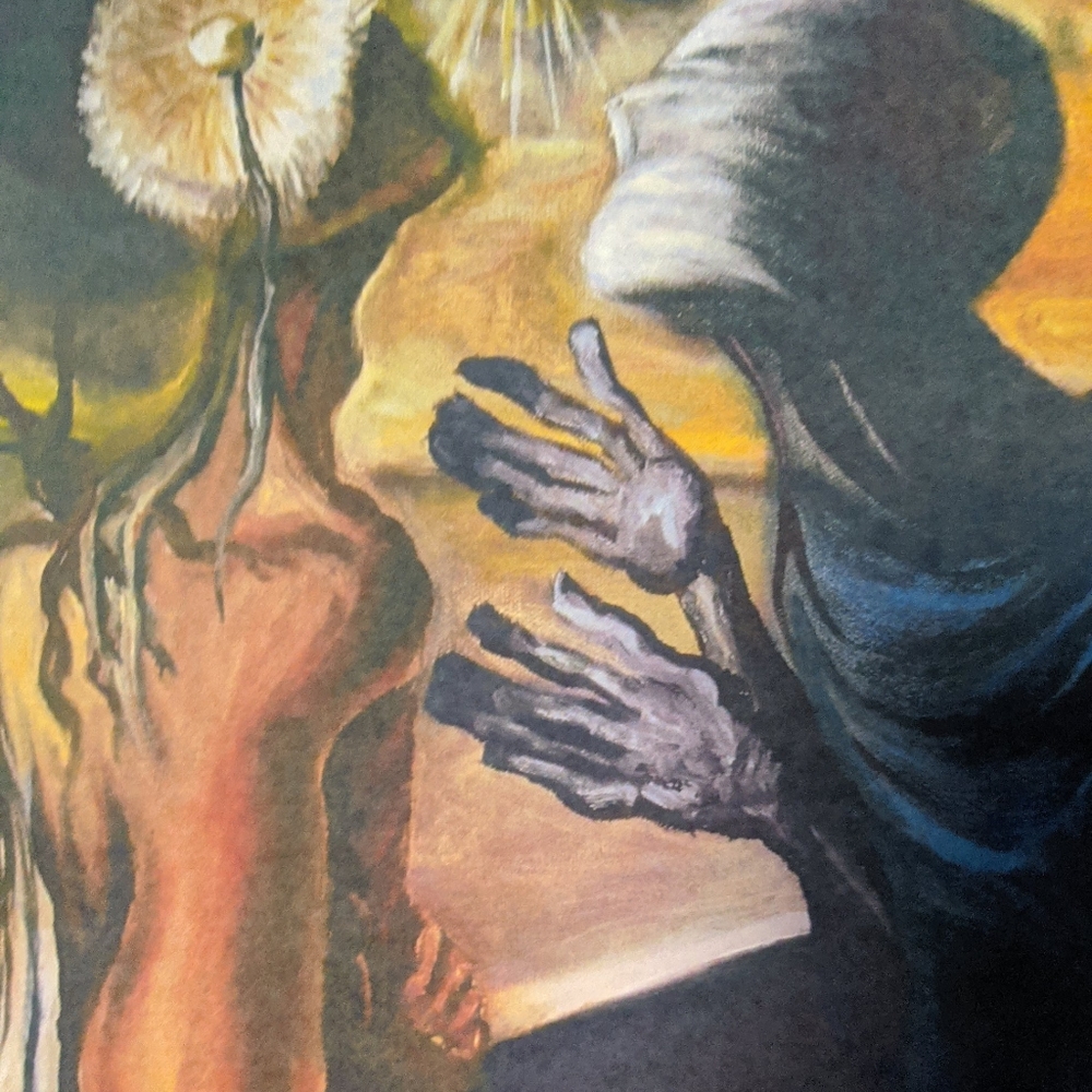 Print of Salvador Dali hand painted replica by Emily Jeab - Picture 4 of 4